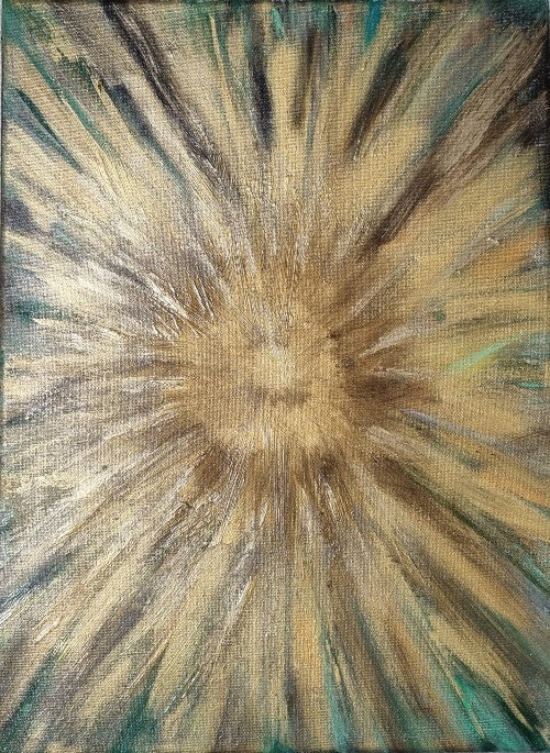 Tablou abstract Sunburst 3