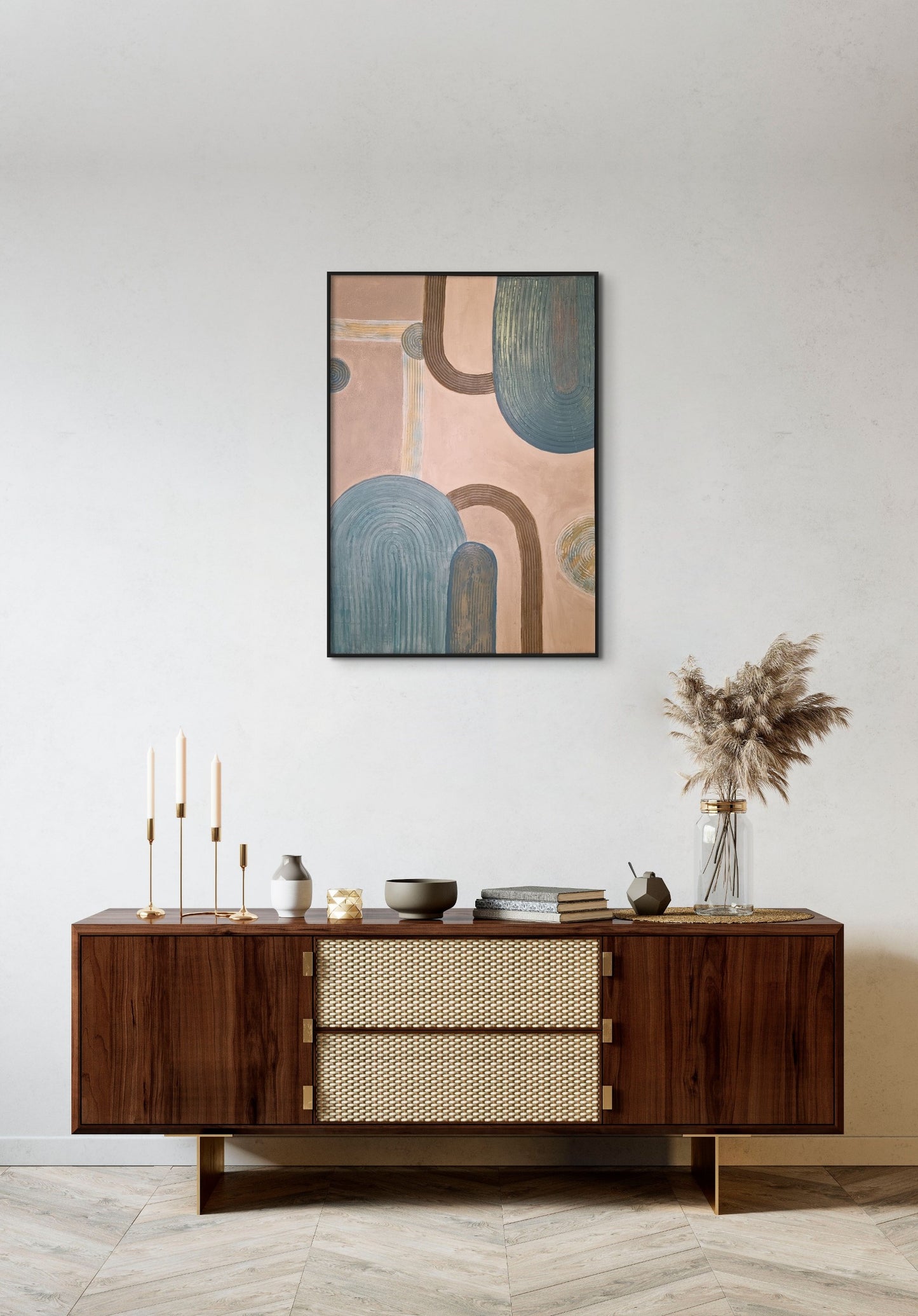 Canvas Mid Century Arches